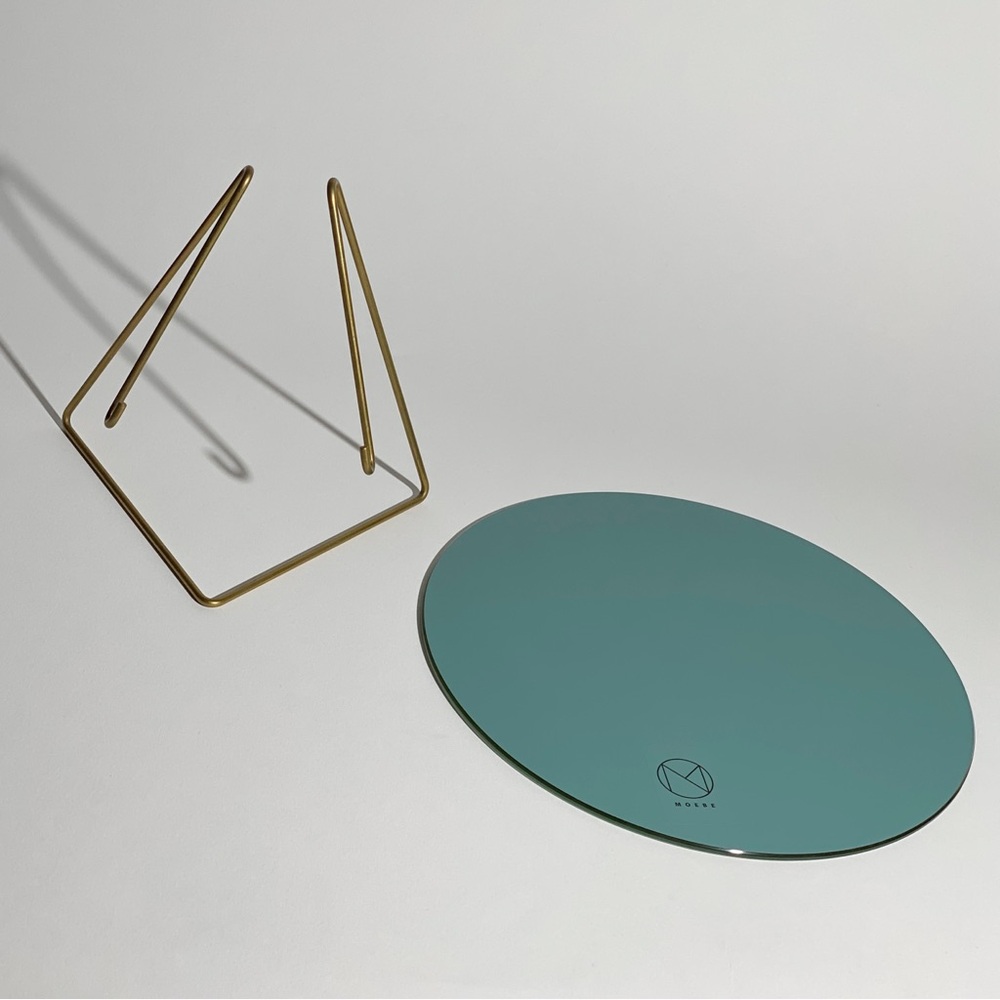 MOEBE Brass Standing Mirror 20 cm - Picture 6 of 7